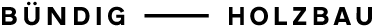 Logo Bündig Holzbau
